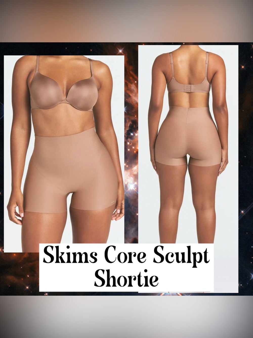 Skims Core Sculpt Shortie Short Sienna New